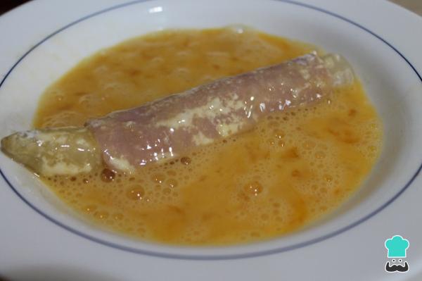 Recette d'asperges blanches au jambon - Étape 3