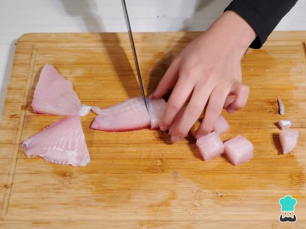 Recette de Ceviche Piuran - Étape 1