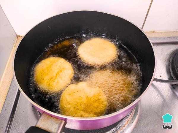 Recette de Sopaipillas sans levure - Étape 4