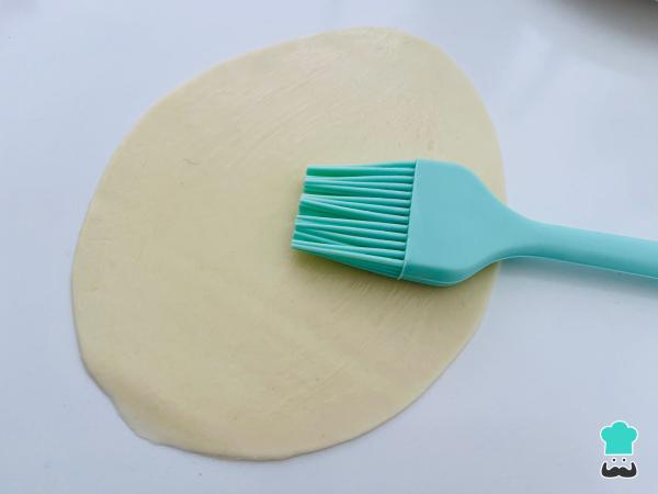 Recette de Croissants avec couvercle empanada - Étape 2