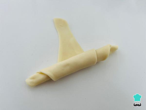 Recette de Croissants avec couvercle empanada - Étape 4