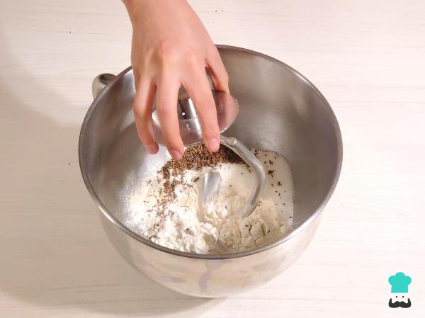 Recette de pain d'escargot - Étape 2