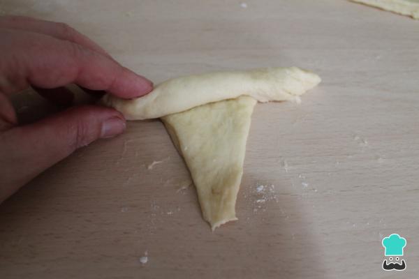 Recette de croissants au beurre facile et économique - Étape 17