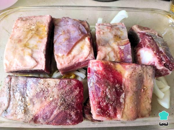 Recette de bande de rôti au four - Étape 2