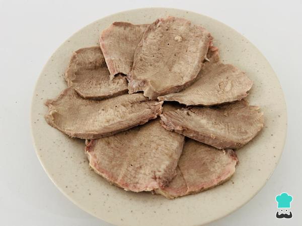 Recette Vitel toné de langue - Étape 3