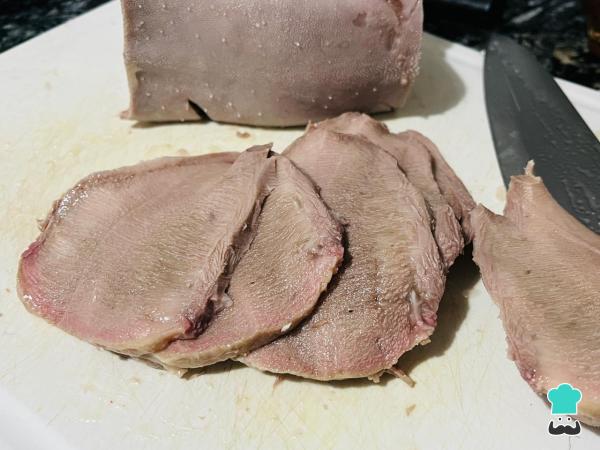 Recette Vitel toné de langue - Étape 2