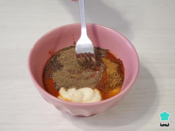 Recette de porc cylindrique - Étape 2
