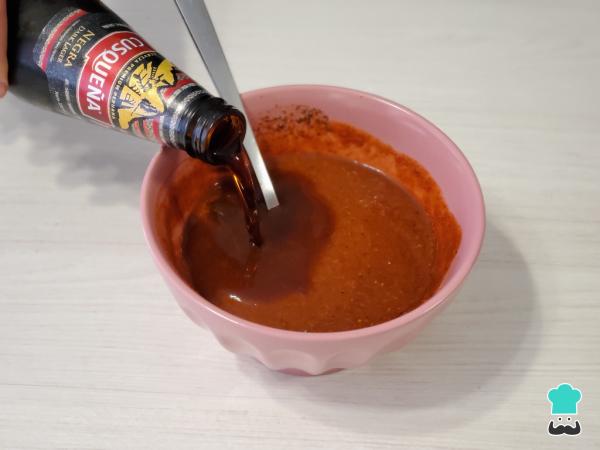 Recette de porc cylindrique - Étape 3