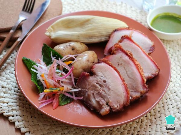 Recette de porc cylindrique - Étape 6