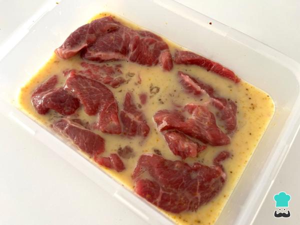 Recette Peceto Milanese - Étape 2
