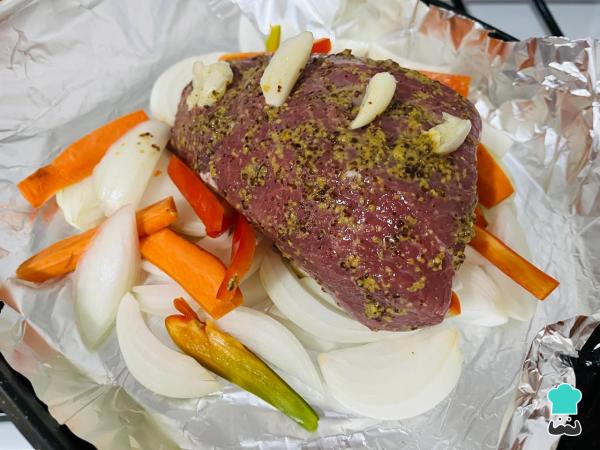 Recette de poisson au four avec légumes - Étape 2