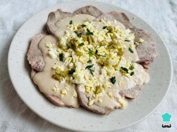 Recette Vitel toné de langue