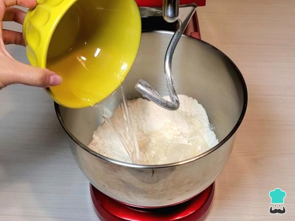 Recette de pain à la friteuse à air – Étape 2