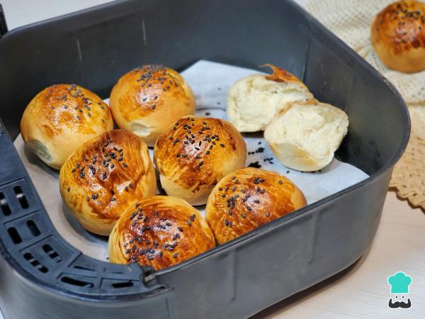 Recette de pain à la friteuse à air – Étape 11