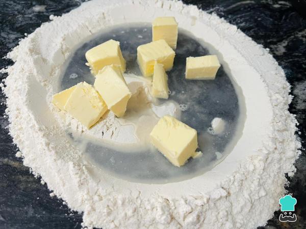 Recette d'allumettes de jambon et de fromage - Étape 1