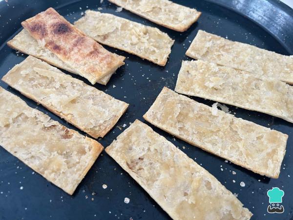 Recette d'allumettes de jambon et de fromage - Étape 10