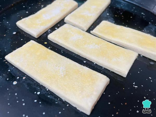 Recette d'allumettes de jambon et de fromage - Étape 9