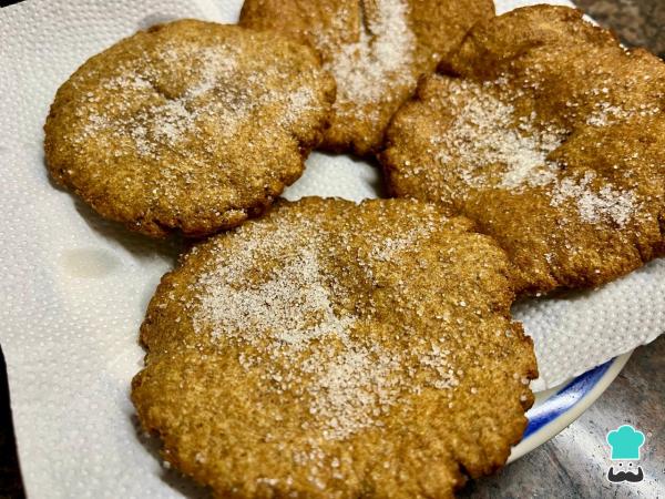 Recette de Gâteaux frits à la farine de blé entier - Étape 6