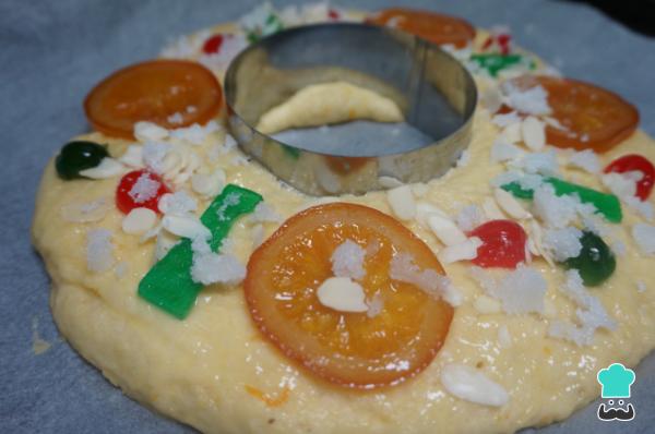 Recette du Roscón de Reyes de grand-mère - Étape 8