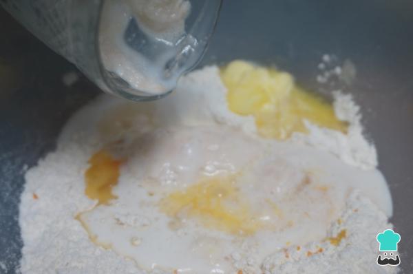 Recette du Roscón de Reyes de grand-mère - Étape 4