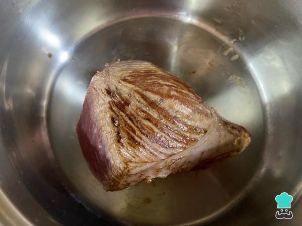 Recette de Colita de cuadril en cocotte - Étape 2