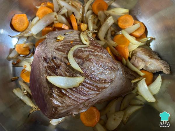 Recette de Colita de cuadril en cocotte - Étape 5