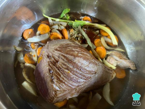Recette de Colita de cuadril en cocotte - Étape 7