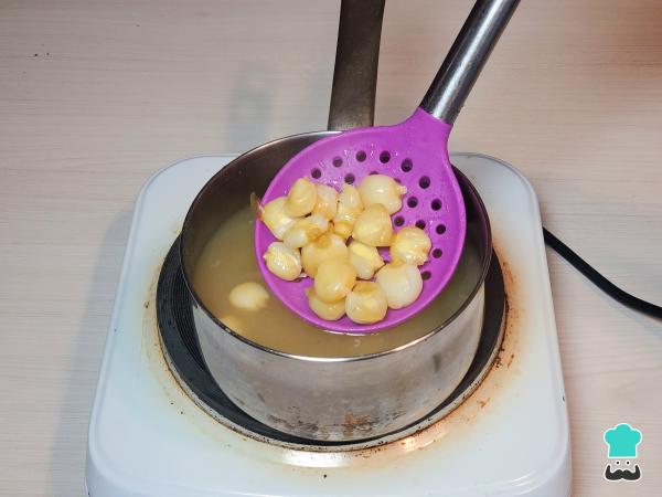 Recette de chicharrón avec surnom - Étape 1
