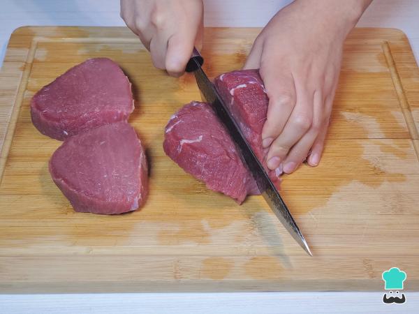 Recette de Surlonge au whisky sévillan - Étape 1
