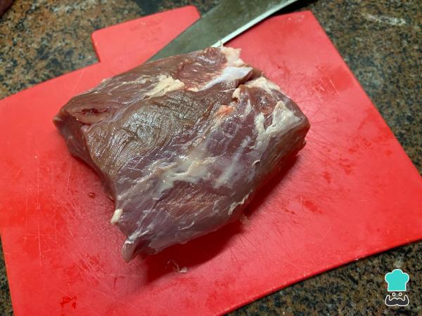Recette de sandwich Peto - Étape 1