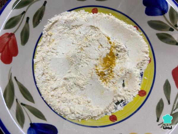 Recette de poisson pané dans une friteuse à air – Étape 2