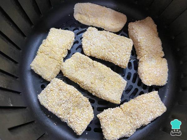 Recette de poisson pané dans une friteuse à air – Étape 8