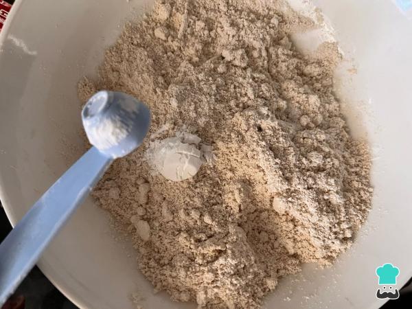 Recette de gâteau d'avoine et de pomme sur les aéronomètres - Étape 4