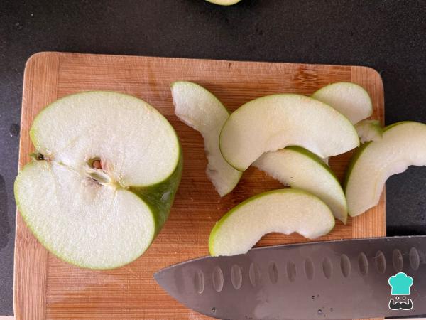Recette de gâteau d'avoine et de pomme sur les aéronomètres - Étape 7