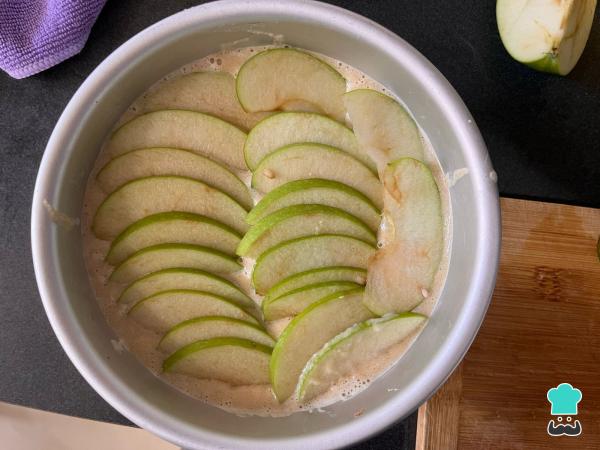 Recette de gâteau à l'avoine et aux pommes sur les aéronomètres - Étape 8