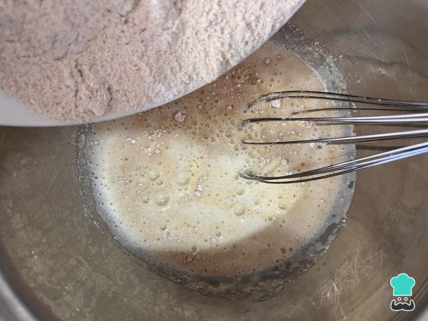 Recette de gâteau d'avoine et de pomme sur les aéronomètres - Étape 5