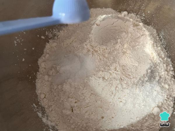 Recette double fromage - Étape 2