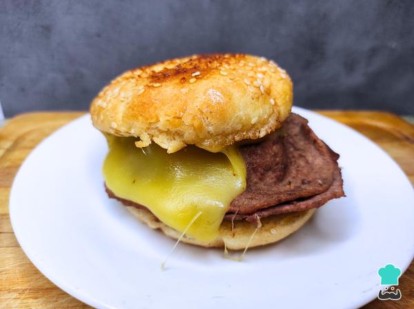 Recette Sandwich Barros Luco - Étape 6