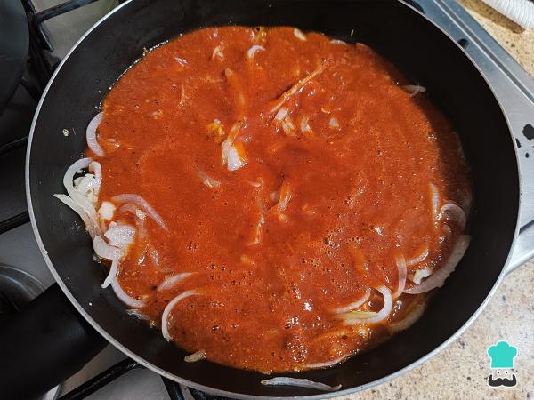 Recette de thon Tinga - Étape 3