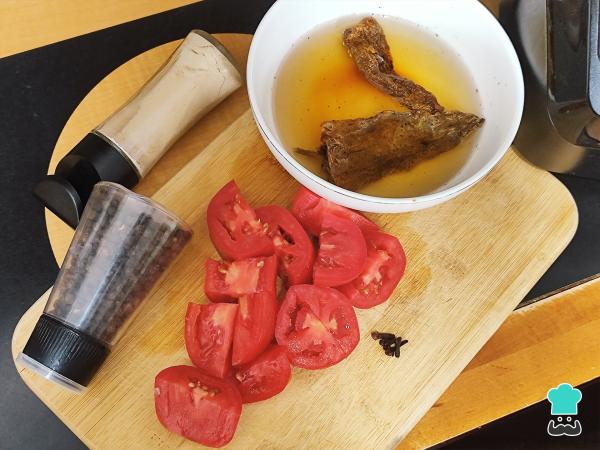 Recette de thon Tinga - Étape 2