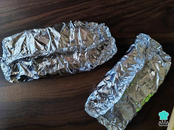 Recette de filet de poisson d'emballage - Étape 4