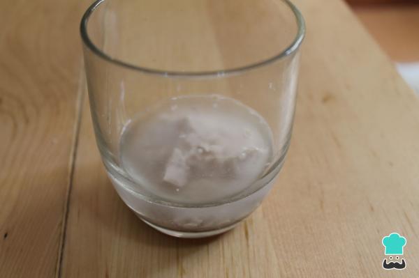 Recette de SNOR de la citrouille Valencian - Étape 1