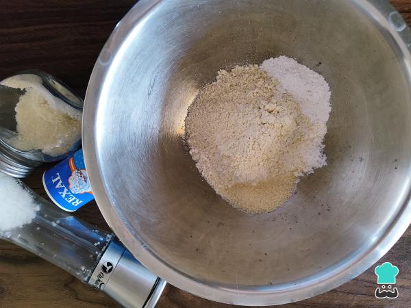 Recette de drapeau au fromage - Étape 1