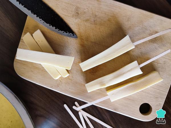 Recette de drapeau au fromage - Étape 3