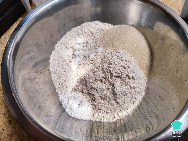 Recette de pain cajeta - Étape 2