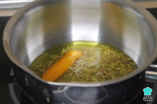 Recette pour les pestiños de vin - Étape 2