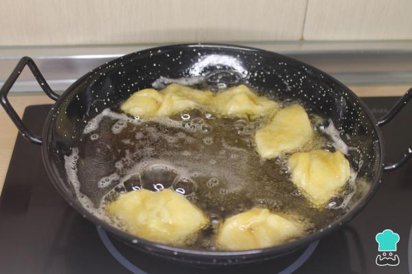 Recette pour les pestiños de vin - Étape 7