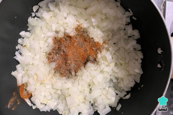 Recette d'empanadas chiliennes aux pins - Étape 1