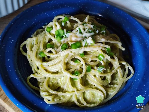 Recette de Spaghettis verts aux poivrons - Étape 7