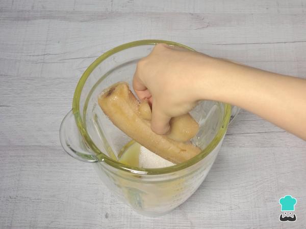 Recette de Gâteau aux flocons d'avoine, banane et yaourt - Étape 2